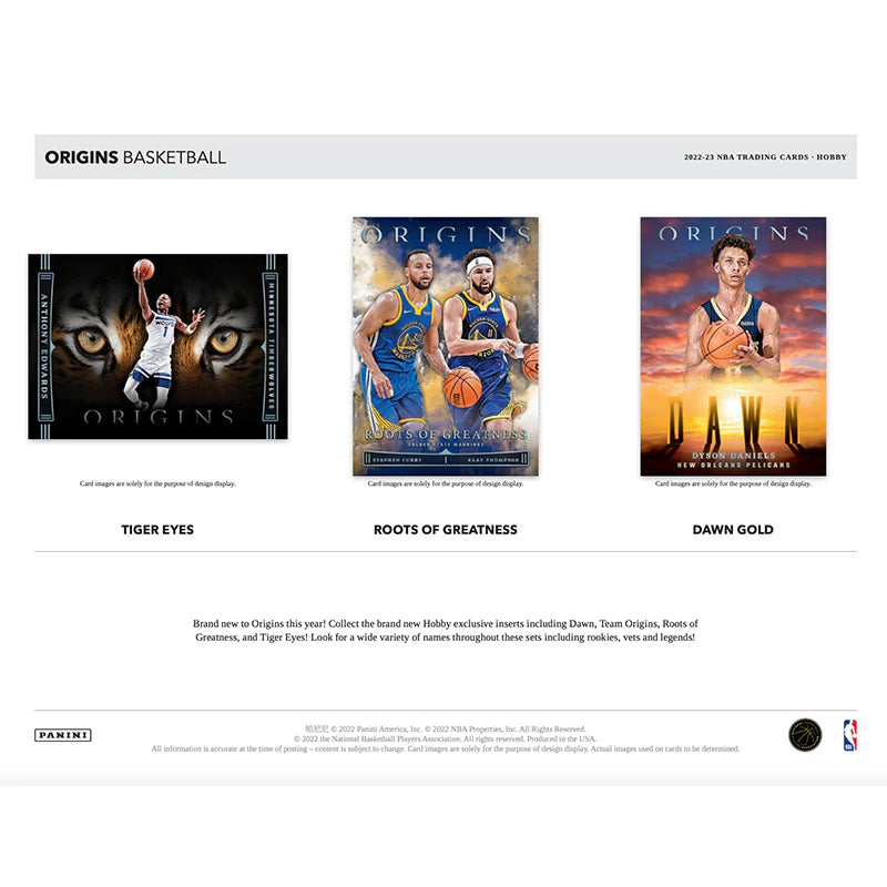 2022/23 Panini Origins Basketball Hobby Box