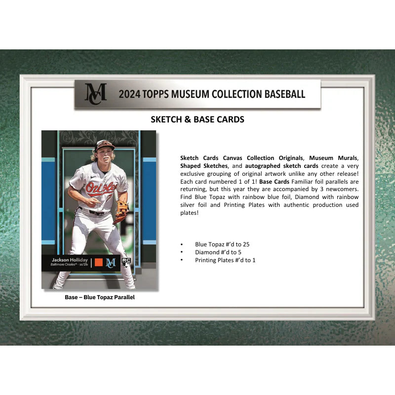 2024 Topps Museum Collection Baseball Hobby Box