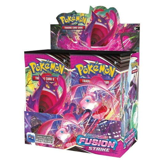 Poke-mon Sword & Shield Fusion Strike Booster Box