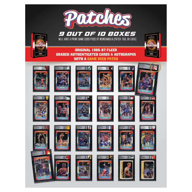 Jersey Fusion The 1986/87 Collection Basketball Hobby Pack