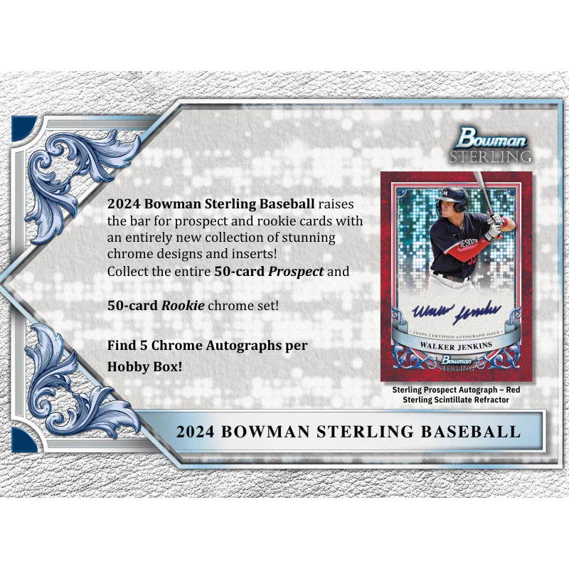 2024 Bowman Sterling Baseball Hobby Box