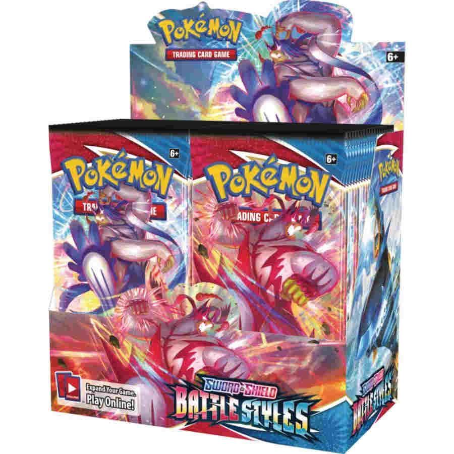 Poke-mon TCG: Sword & Shield - Battle Styles Booster Box