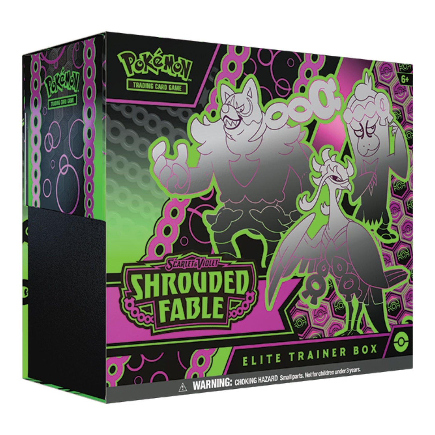 Poke-mon Scarlet & Violet Shrouded Fable Elite Trainer Box