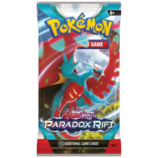 Poke-mon Scarlet & Violet Paradox Rift Booster Pack