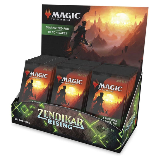 Magic The Gathering Zendikar Rising Set Booster Box
