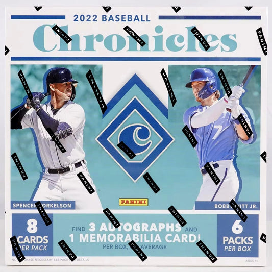 2022 Panini Chronicles Baseball Hobby Box