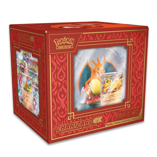 Poke-mon Charizard Ex Super-Premium Collection