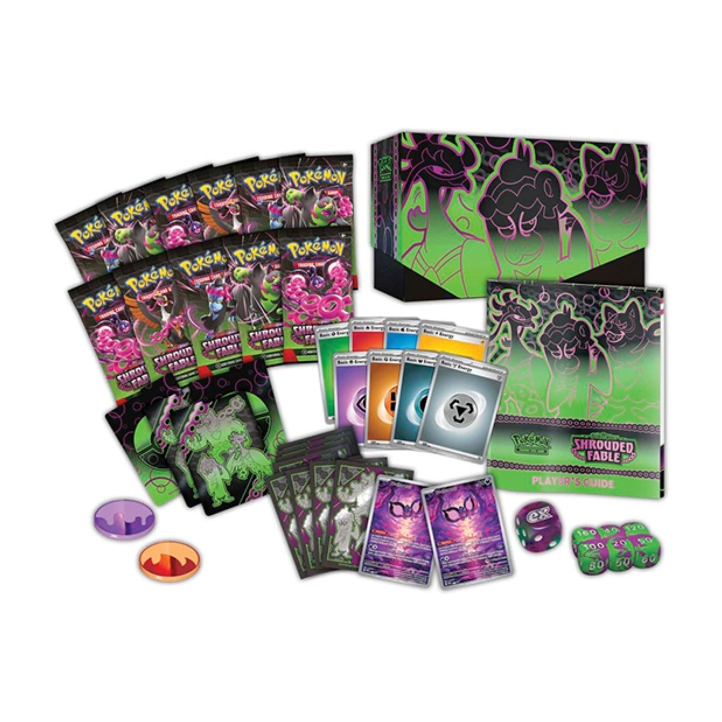 Poke-mon Scarlet & Violet Shrouded Fable Elite Trainer Box