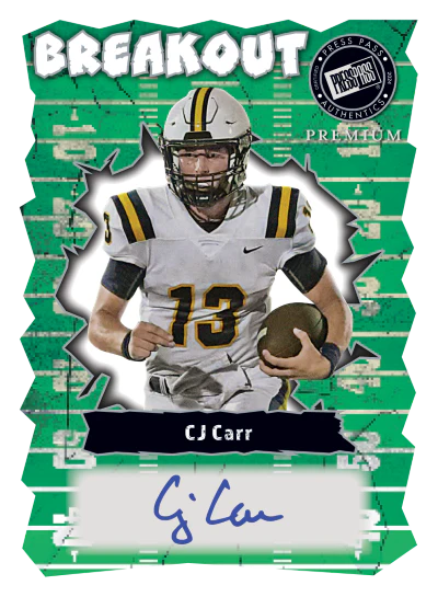 2024 Leaf Press Pass Premium Football Hobby Box