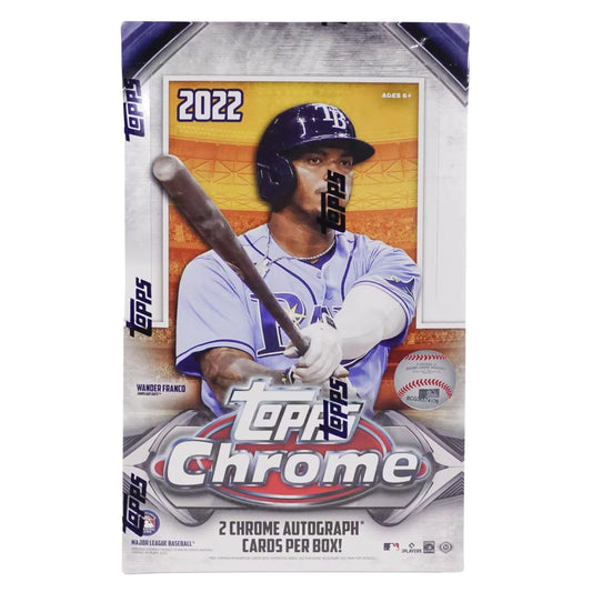 2022 Topps Chrome Baseball Hobby Box (PLUS 1 Silver Pack!)