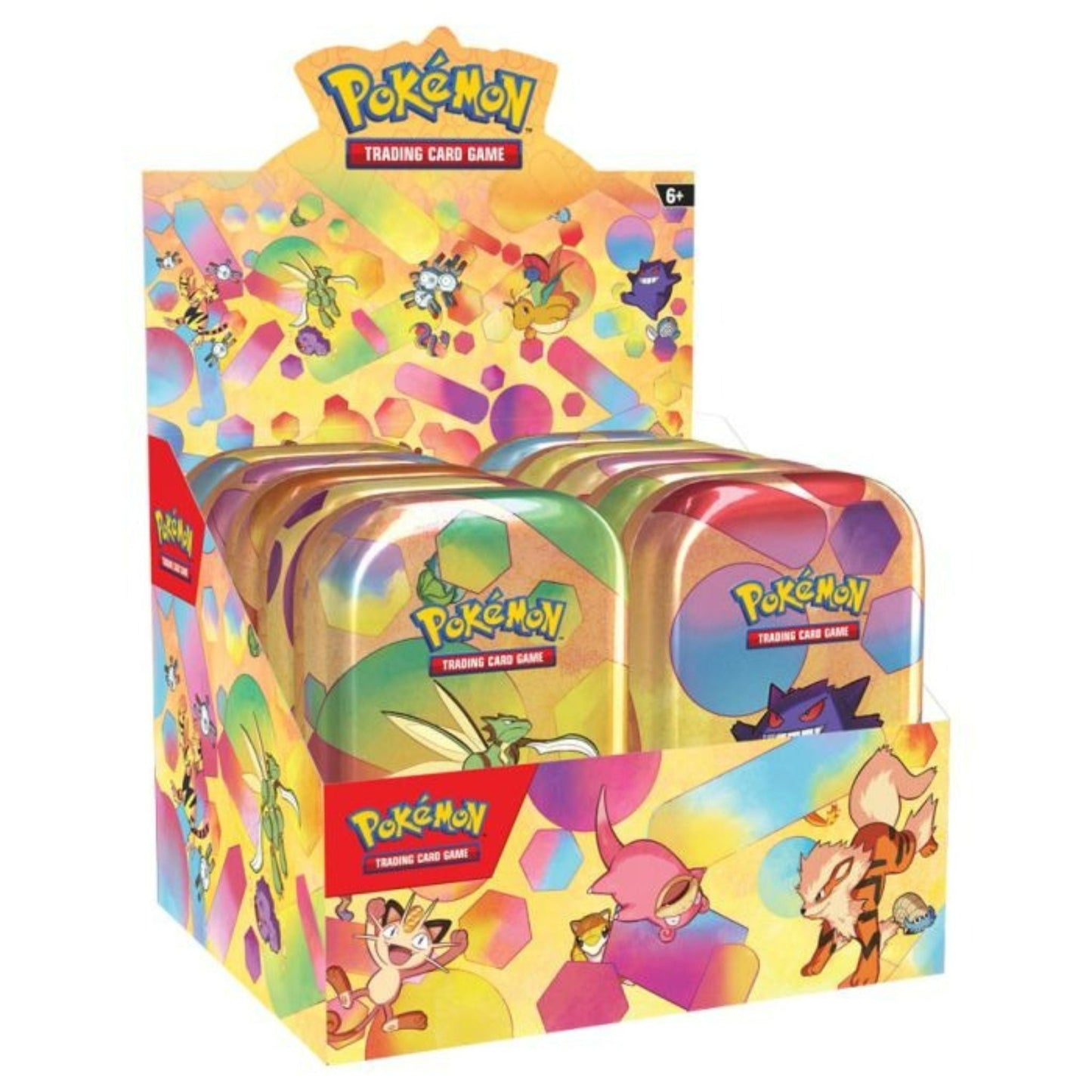 Poke-mon Scarlet & Violet 151 Mini Tins Display