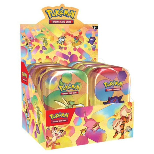 Poke-mon Scarlet & Violet 151 Mini Tins Display