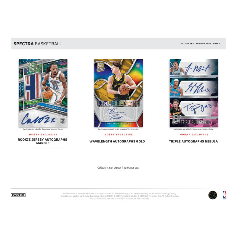 2023/24 Panini Spectra Basketball Hobby Box