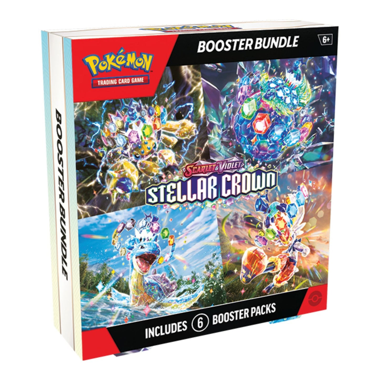 Poke-mon Scarlet & Violet Stellar Crown Booster Bundle