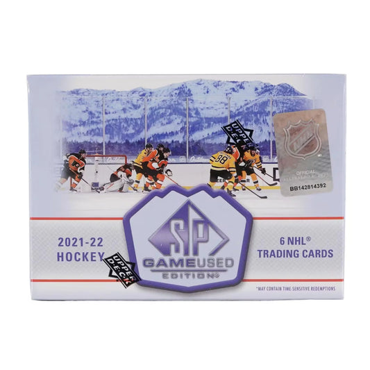2021/22  Upper-Deck SP Game Used Hockey Hobby Box