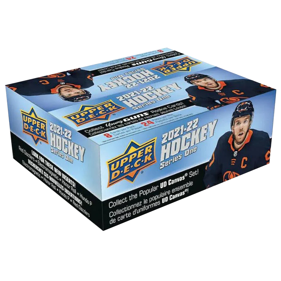 2021-22 Upper Deck Series 1 Hockey Retail Box