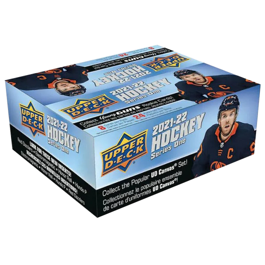 2021-22 Upper Deck Series 1 Hockey Retail Box
