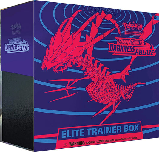Poke-mon TCG: Sword & Shield - Darkness Ablaze Elite Trainer Box