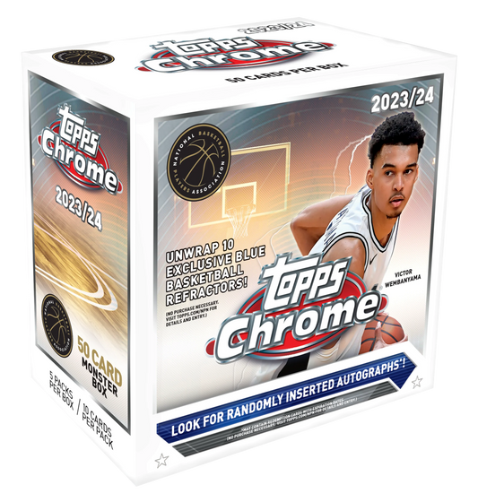 2023-24 Topps Chrome Basketball Monster Box