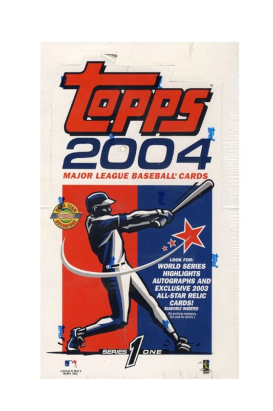 2004 Topps Series 1 Baseball Retail Box