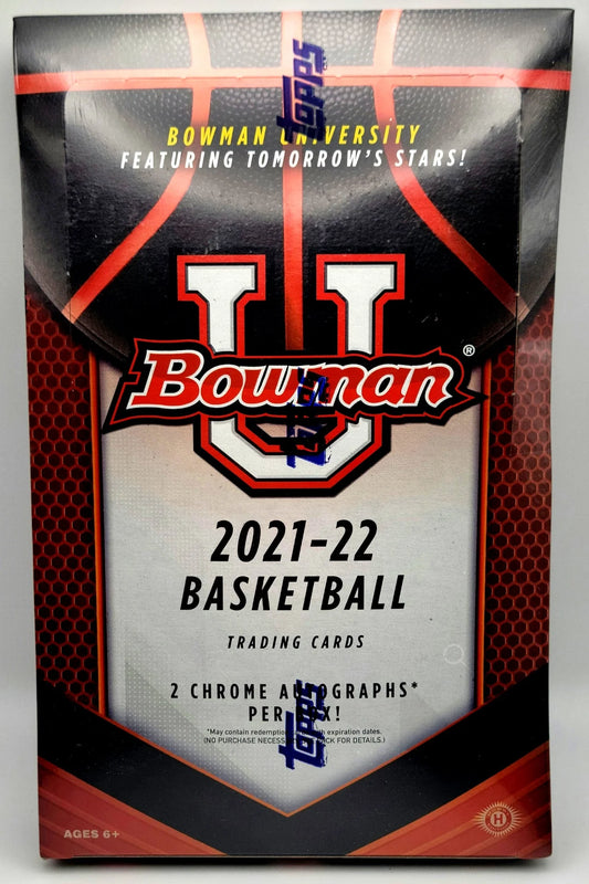 2021/22 Bowman University Basketball Hobby Box