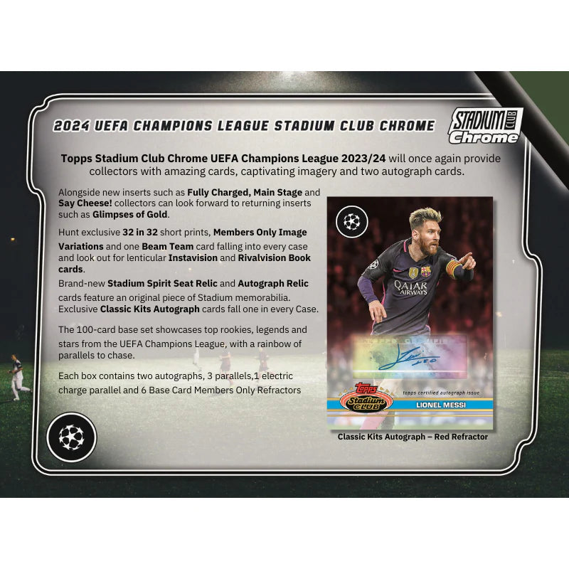 2023/24 Topps Stadium Club Chrome UEFA Soccer Breaker's Delight