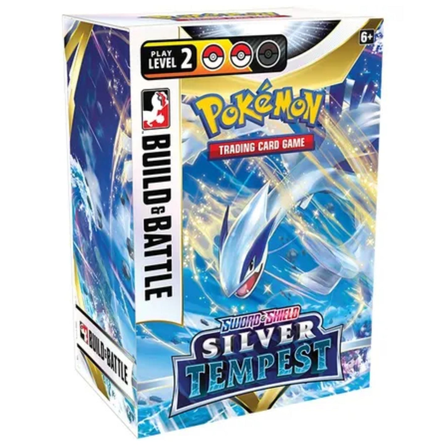 Poke-mon Sword & Shield Silver Tempest Build & Battle Box