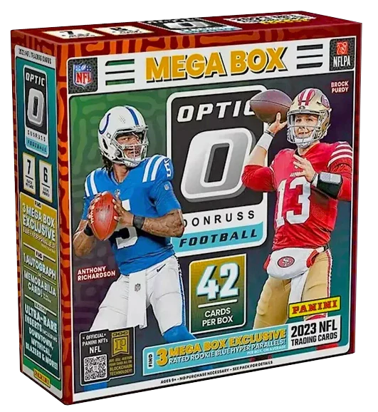 2023 Panini Donruss Optic Football Mega Box