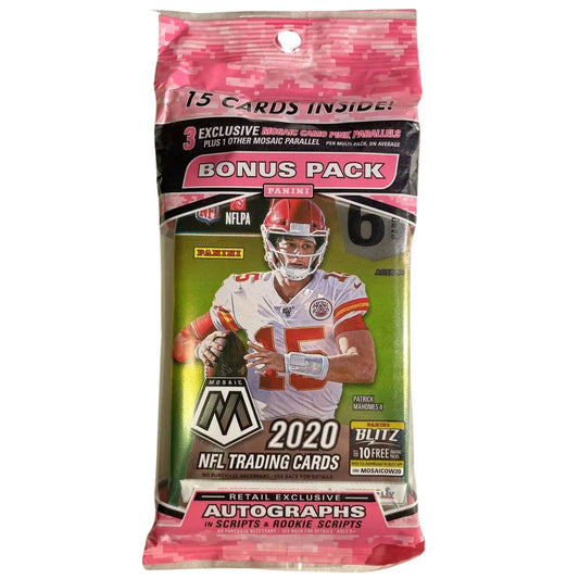2020 Panini Mosaic Football Fat Pack