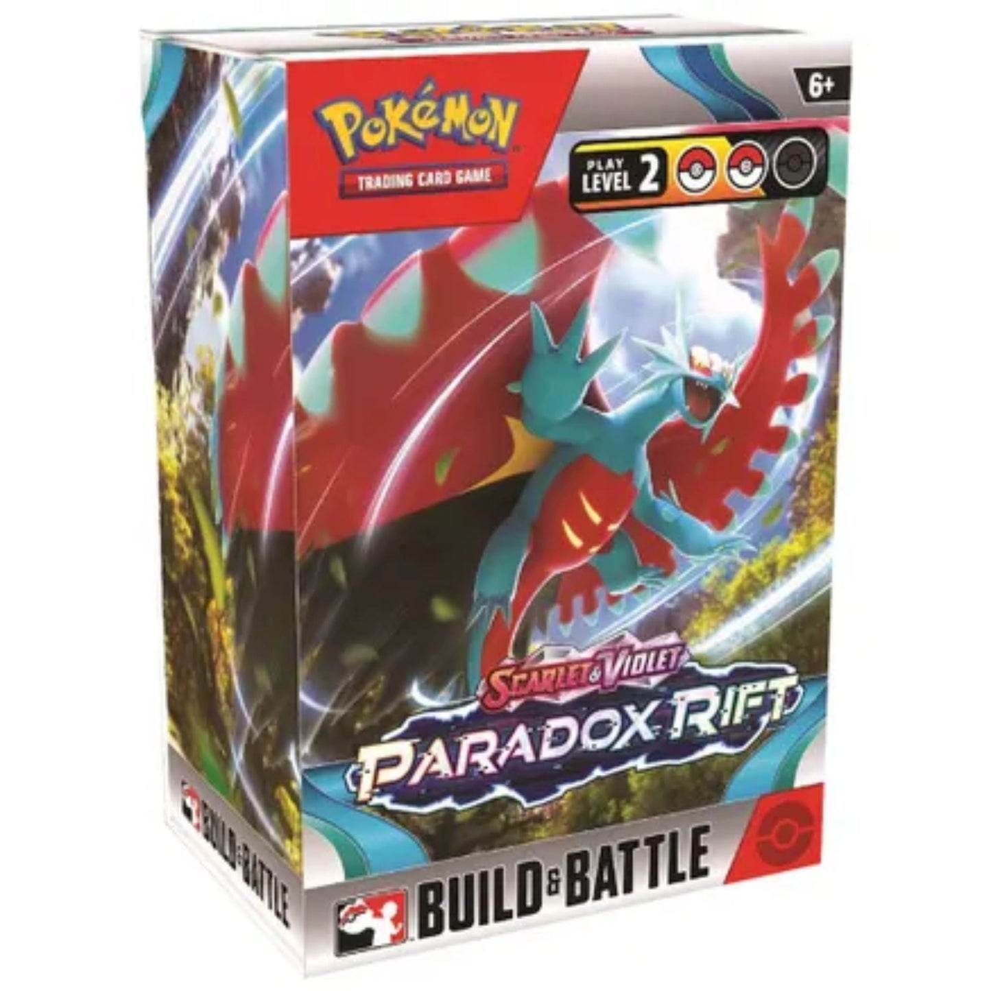 Poke-mon Scarlet & Violet Paradox Rift Build & Battle Box