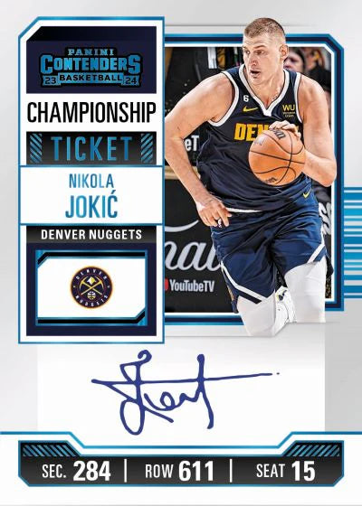 2023/24 Panini Contenders Basketball Hobby Box