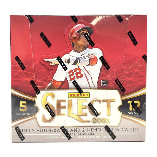 2021 Panini Select Baseball Hobby Box