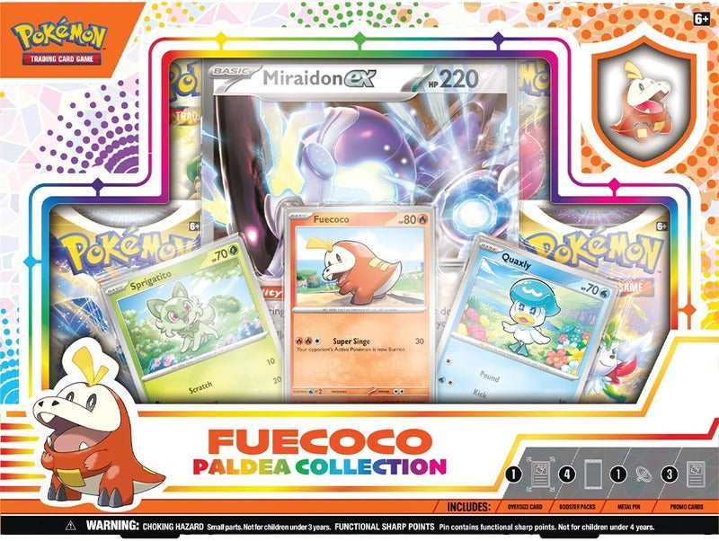 Poke-mon Paldea Collection Fuecoco / Miraidon Ex