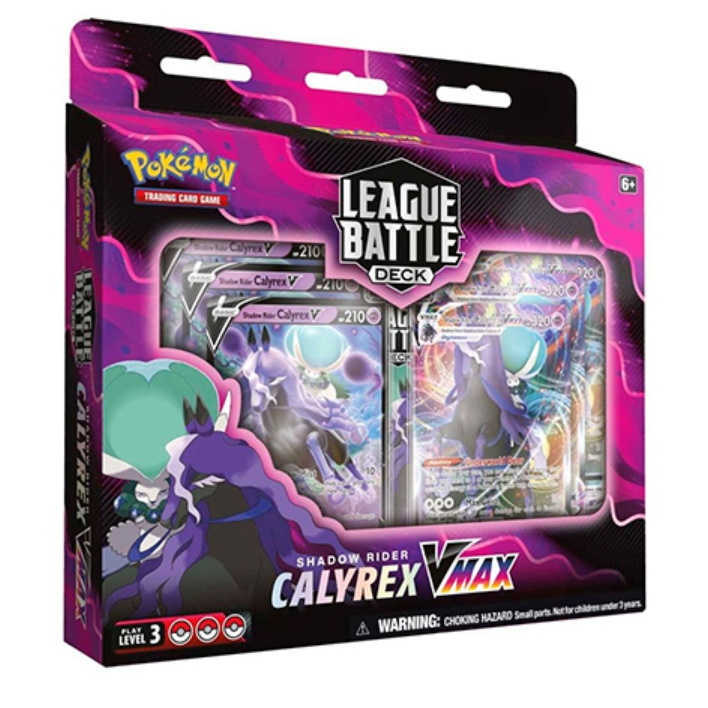 Poke-mon Calyrex VMAX League Battle Deck (Shadow Rider Calyrex)