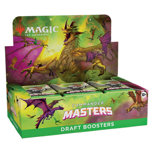 Magic The Gathering Commander Masters Draft Booster Box