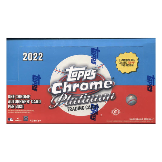 2022 Topps Chrome Platinum Anniversary Baseball Hobby Box