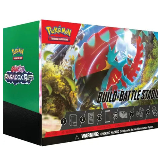 Poke-mon Scarlet & Violet Paradox Rift Build & Battle Stadium