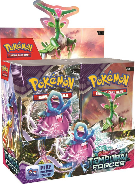 Poke-mon Scarlet & Violet Temporal Forces Booster Box