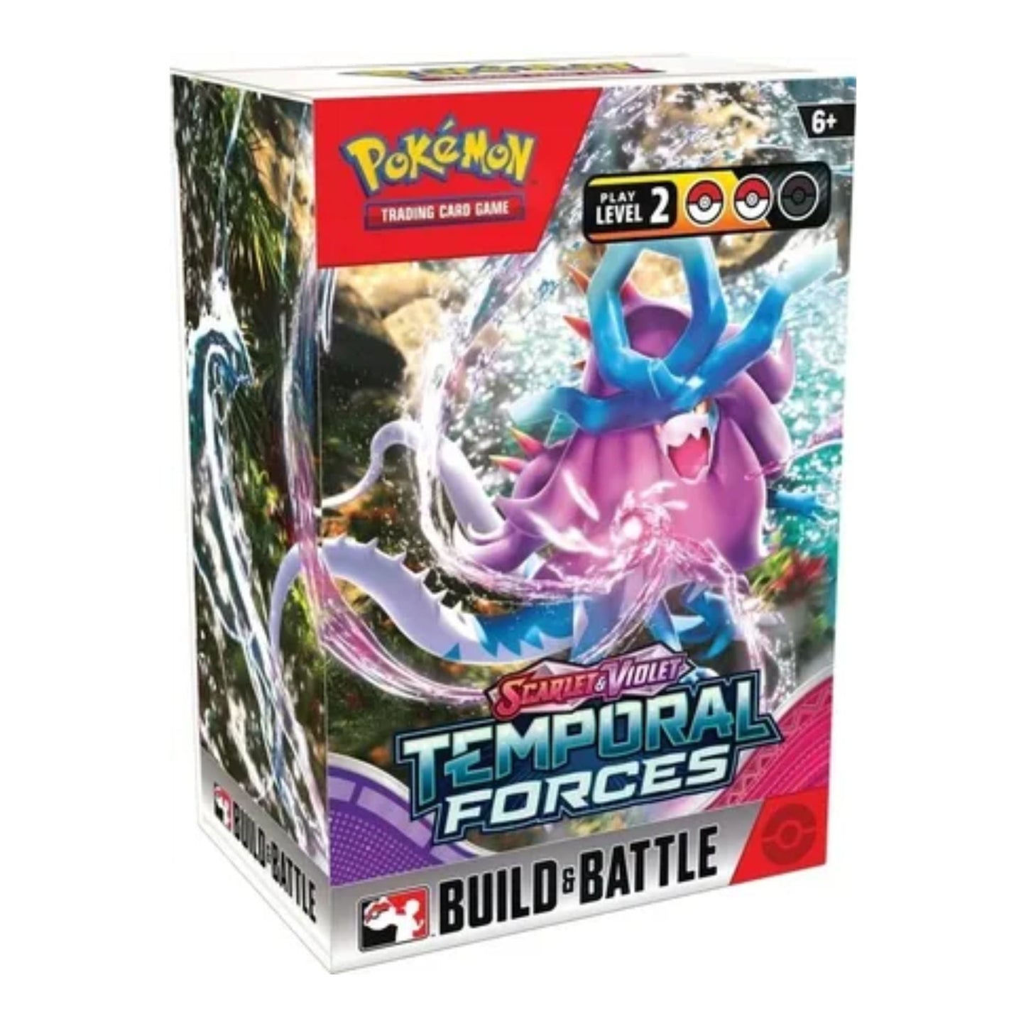 Poke-mon Scarlet & Violet Temporal Forces Build & Battle Box