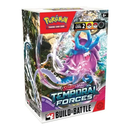 Poke-mon Scarlet & Violet Temporal Forces Build & Battle Box