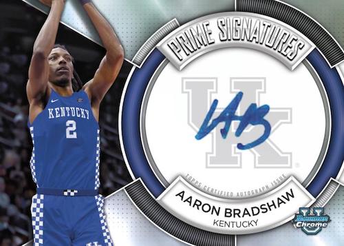 2023/24 Bowman Chrome University Basketball Hobby Box