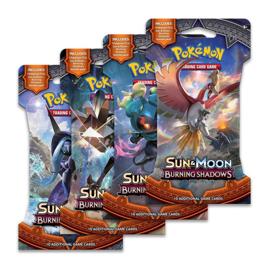 Poke-mon Sun & Moon Burning Shadows Sleeved Booster Pack
