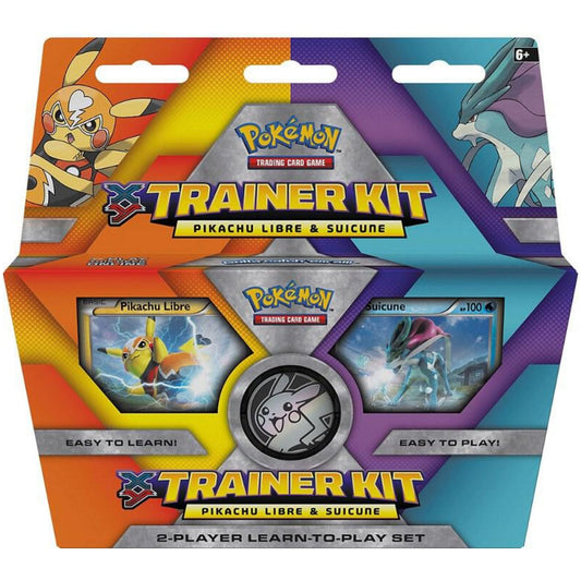 Poke-mon XY Pikachu Libre & Suicune Trainer Kit