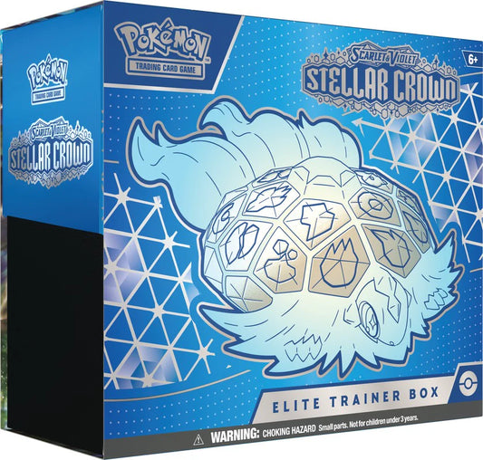 Poke-mon TCG: Scarlet & Violet - Stellar Crown - Elite Trainer Box