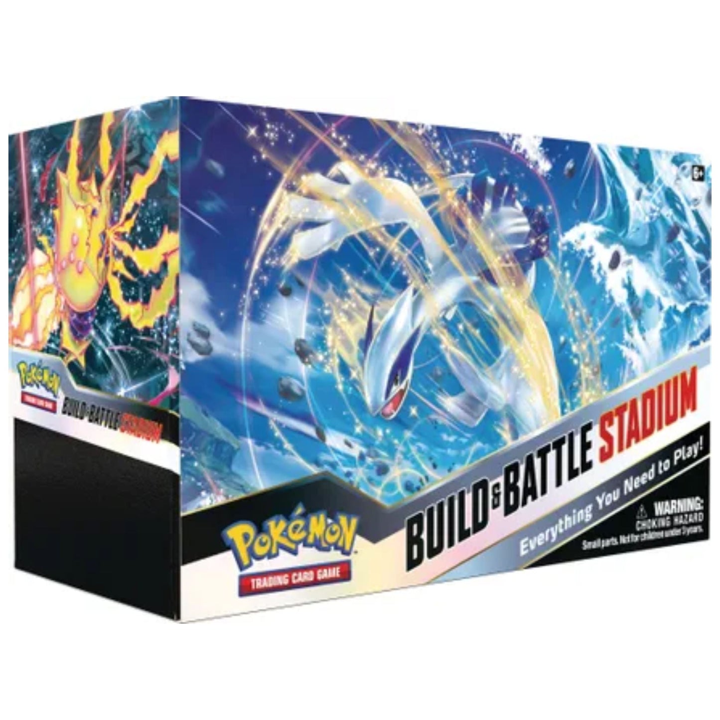 Poke-mon Sword & Shield Silver Tempest Build & Battle Stadium