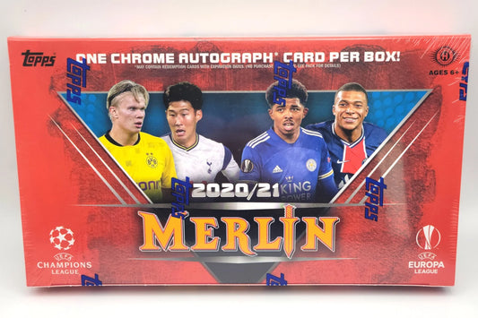 2020/21 Topps Merlin Chrome UEFA Soccer Hobby Box
