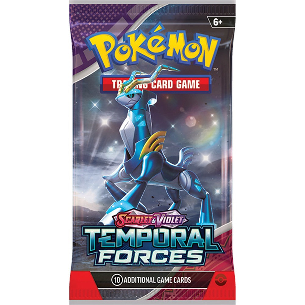 Poke-mon Scarlet & Violet Temporal Forces Booster Pack