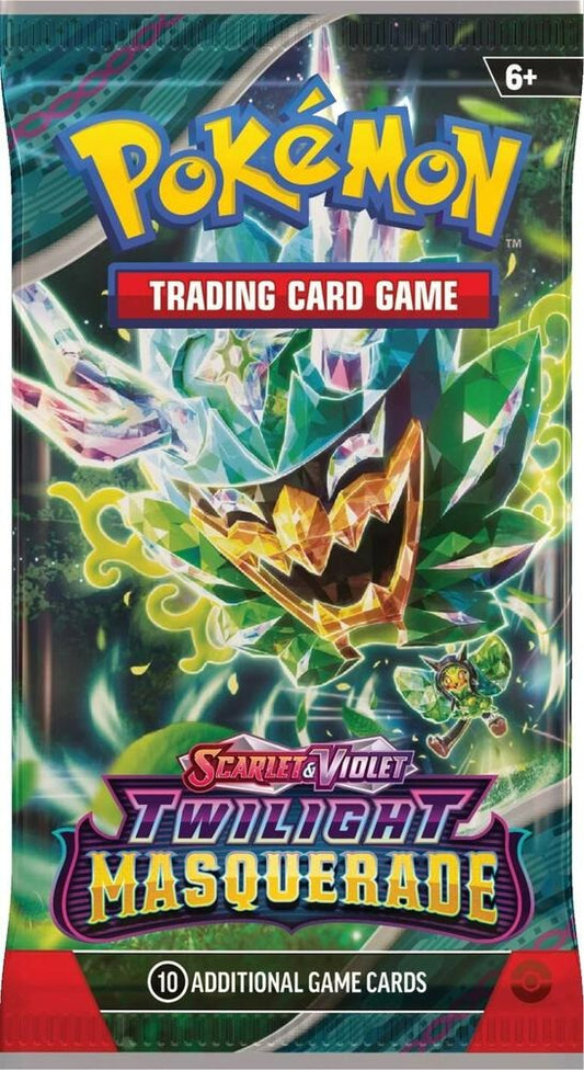 Poke-mon Scarlet & Violet Twilight Masquerade Booster Pack