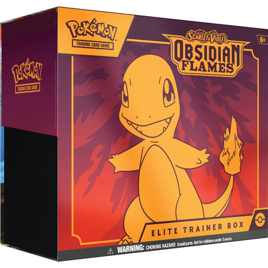 Poke-mon TCG: Scarlet & Violet - Obsidian Flames - Elite Trainer Box