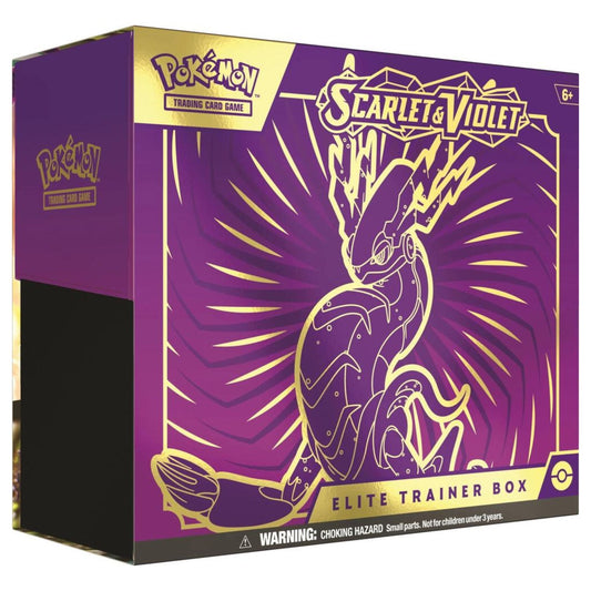 Poke-mon Scarlet & Violet Elite Trainer Box (Miraidon)